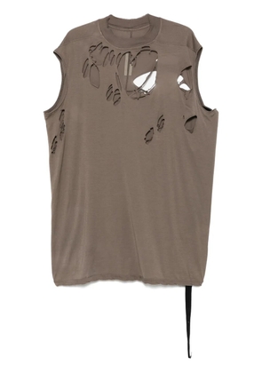 Rick Owens DRKSHDW Tarp tank top - Brown
