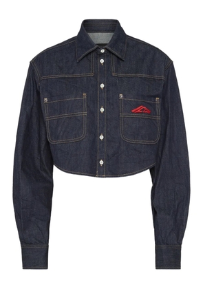 DSQUARED2 cropped denim shirt - Blue