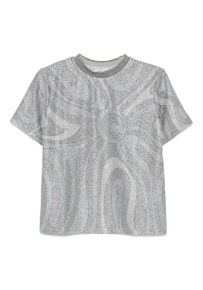PUCCI abstract-pattern T-shirt - Silver