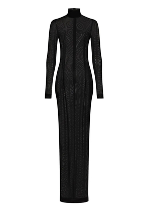 Dolce & Gabbana KIM DOLCE&GABBANA tulle maxi dress - Black