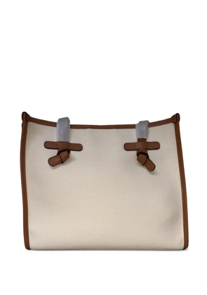 MARCELLA CLUB knot-detail tote bag - Neutrals
