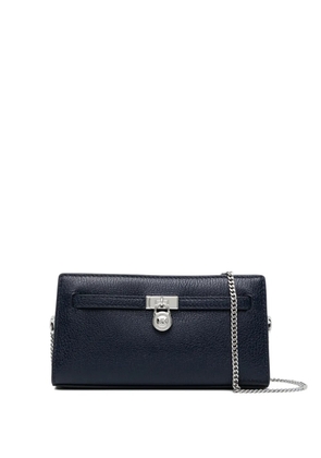 Michael Kors Hamilton Moderne Extra-Small Leather Convertible Crossbody Bag - Blue