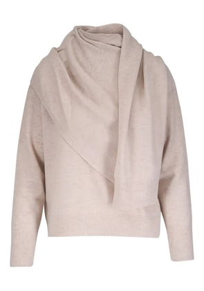 Vince draped sweater - Neutrals