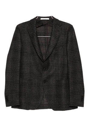Tagliatore checked two-button jacket - Grey