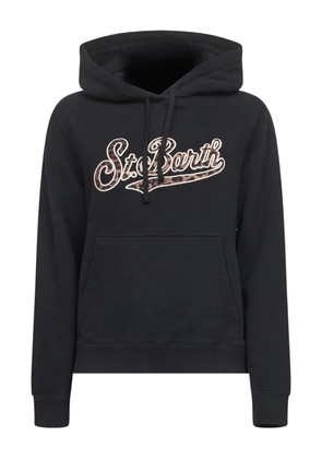 MC2 Saint Barth drawstring kangaroo pocket sweater - Blue