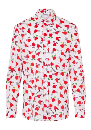 Moschino heart-print shirt - White