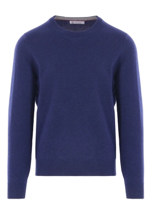 Brunello Cucinelli round-neck cashmere sweater - Blue