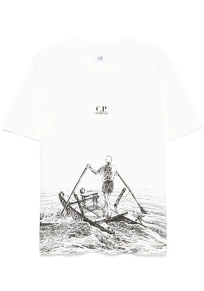 C.P. Company graphic-print T-shirt - White