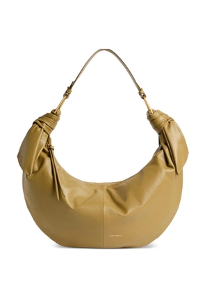 Coccinelle Furoshiki knot-detail large shoulder bag - Neutrals