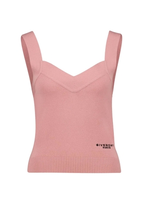 Givenchy V-neck sleeveless top - Pink