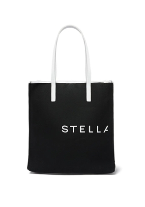Stella McCartney logo-print tote bag - Black