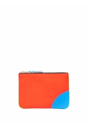 Comme Des Garçons Wallet Super Fluo goatskin wallet - Green