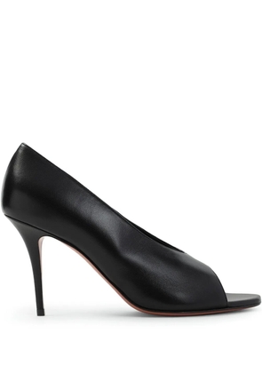 Amina Muaddi leather pumps - Black