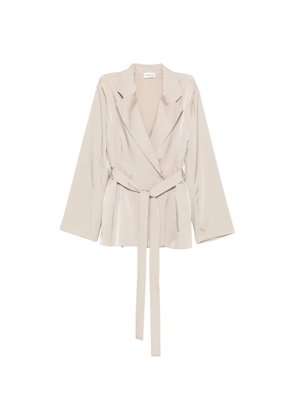 P.A.R.O.S.H. belted jacket - Neutrals