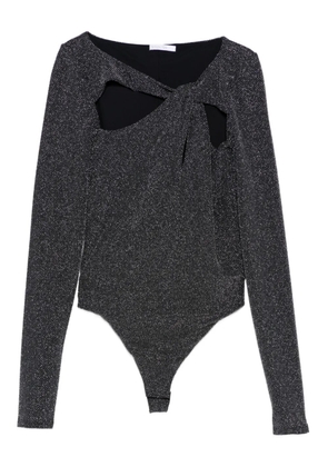 Patrizia Pepe cut-out bodysuit - Black