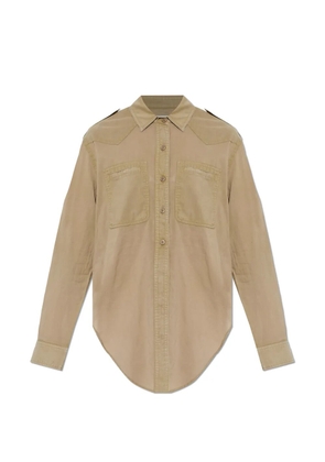 MARANT ÉTOILE pocket shirt - Neutrals