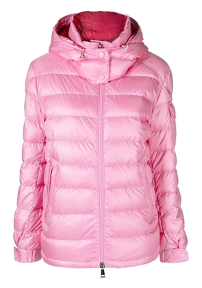 Moncler Dalles hooded quilted jacket - Pink