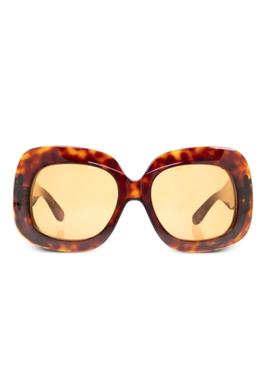 VALENTINO GARAVANI EYEWEAR VLogo Signature sunglasses - Brown