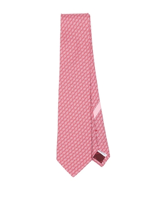 Ferragamo silk tie - Red