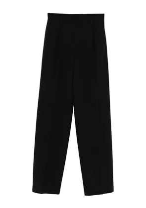 MM6 Maison Margiela pleat-detail trousers - Black