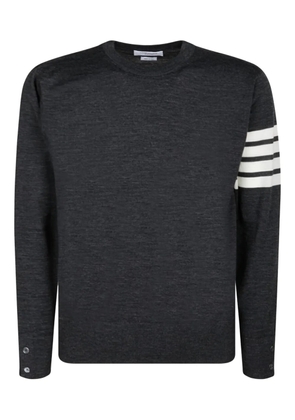 Thom Browne 4-Bar crew-neck jumper - Grey