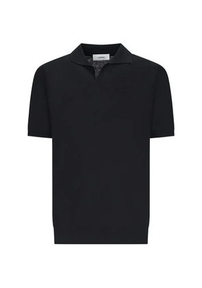 Lardini polo-neck T-shirt - Black