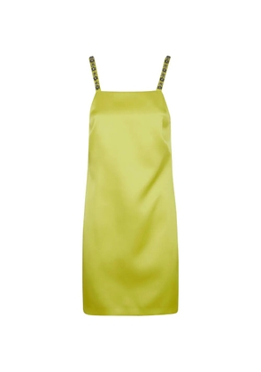 TWINSET satin mini dress - Yellow
