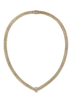 John Hardy 14K yellow gold Icon Link diamond necklace