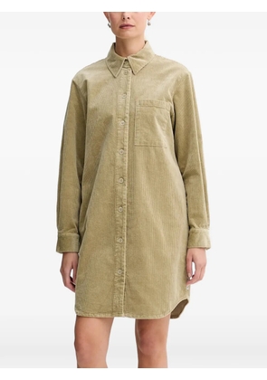 Marc O'Polo corduroy mini dress - Green