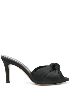 GINISSIMA 80mm Sofia sandals - Black