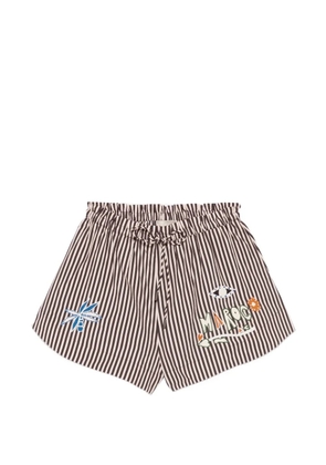 ALEMAIS Sirocco striped trousers - Neutrals