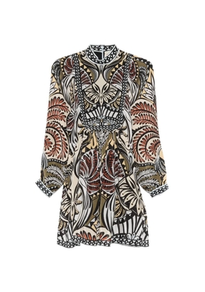 FARM Rio Balamana mini dress - Neutrals