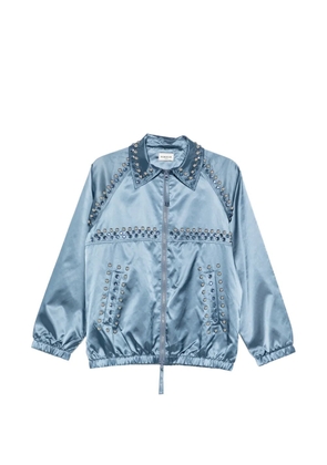P.A.R.O.S.H. Nashville studded bomber jacket - Blue