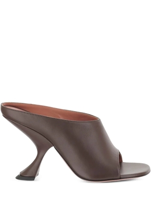 Amina Muaddi Uma sandals - Brown