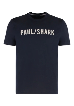 Paul & Shark logo-print T-shirt - Blue