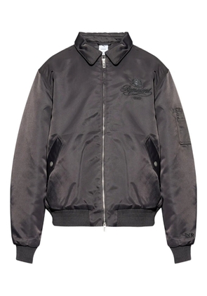 PUMA x Represent logo-embroidered bomber jacket - Grey