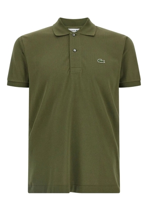 Lacoste L.12.12 logo-patch piqué polo shirt - Green