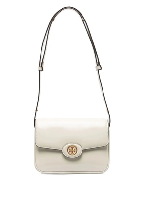 Tory Burch Robinson Spazzolato adjustable-strap shoulder bag - Neutrals