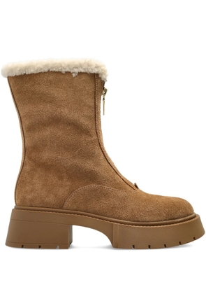 Coach zip shearling CCH85 trainers - Brown