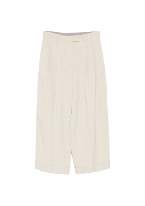 Alysi pleated trousers - Neutrals