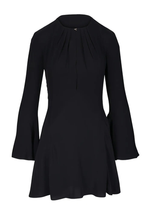 Veronica Beard Ezri bell-sleeve mini dress - Black