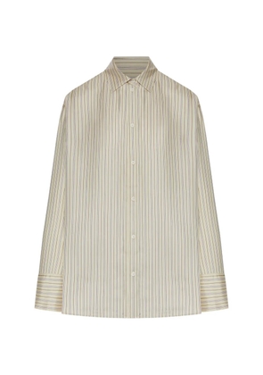 TOTEME striped shirt - Neutrals