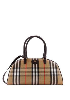 Burberry check-pattern shoulder bag - Neutrals