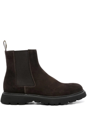 Doucal's suede ankle boots - Brown