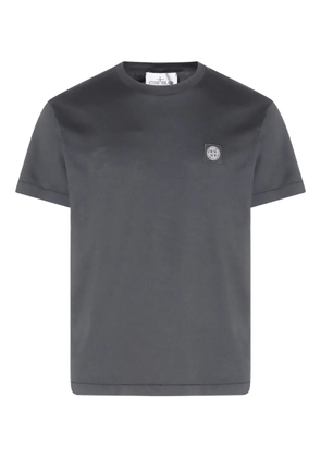 Stone Island logo-patch T-shirt - Grey