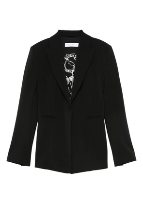 Patrizia Pepe crepe blazer - Black