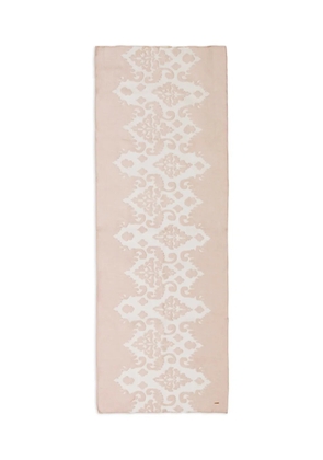 TWINSET floral-pattern scarf - Pink