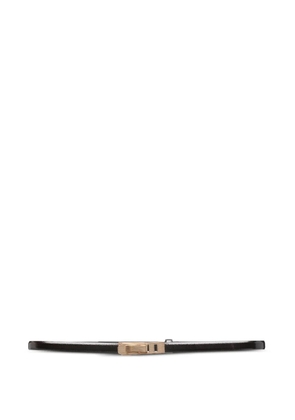 Alberta Ferretti buckle belt - Black