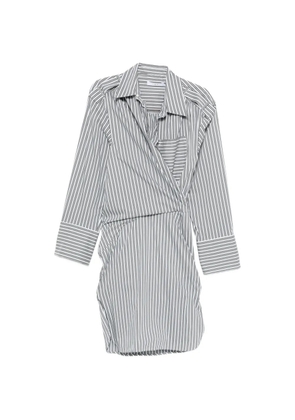 IRO Lazul wrap mini dress - White