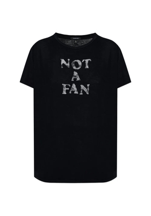 R13 printed crew-neck T-shirt - Black